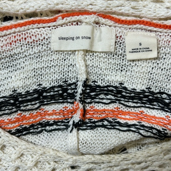 Anthropologie Sleeping On Snow Bohemian Risen Sun Crochet Sweater Dress - Picture 4 of 10